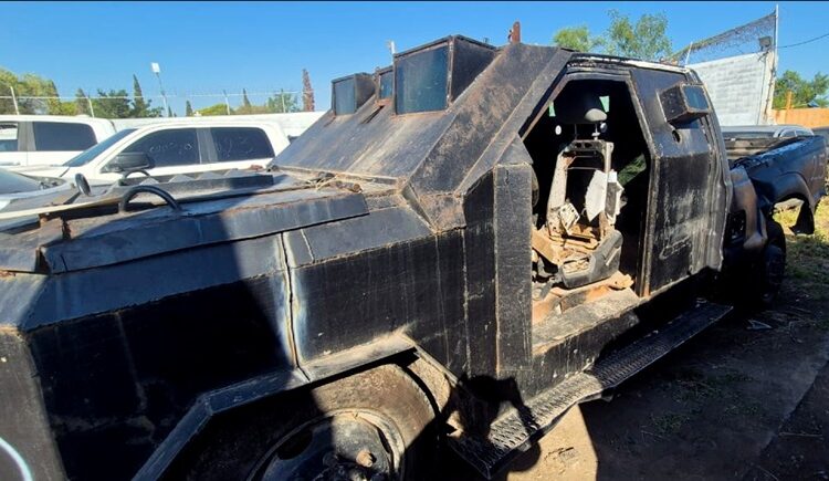 Destruye FGR otros 23 “monstruos” decomisados al crimen en Tamaulipas