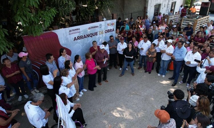 Dignifica Armando Martínez vialidades de Altamira