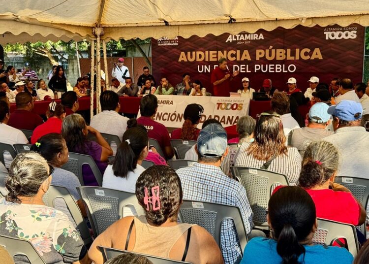 Encabeza Armando Martínez audiencia pública “Un Día con el Pueblo”