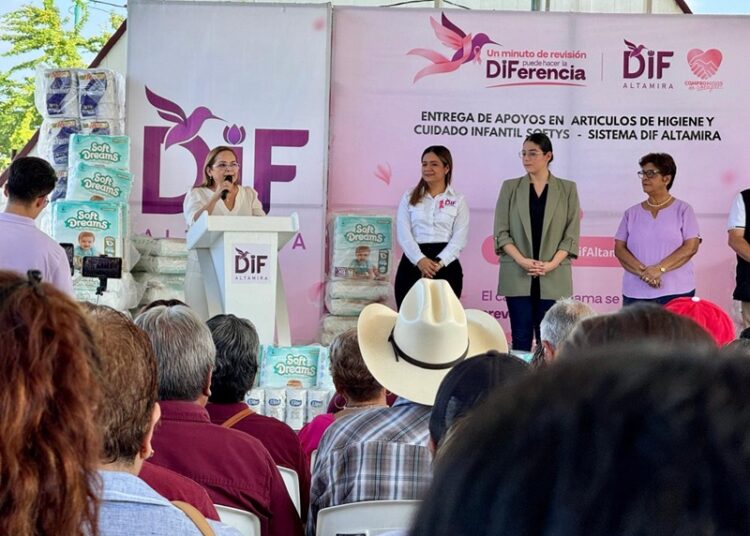 Fortalece DIF Altamira acciones de bienestar social