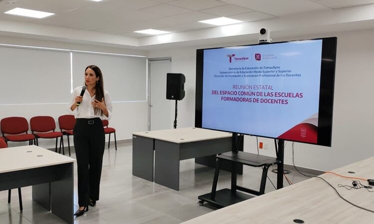 Fortalece SET la formación docente en Tamaulipas