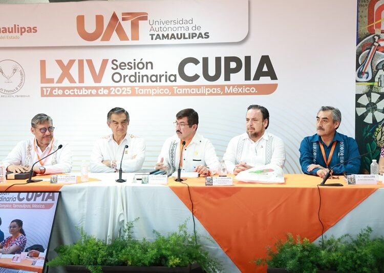 Gobernador preside en la UAT clausura de la sesión nacional de universidades públicas