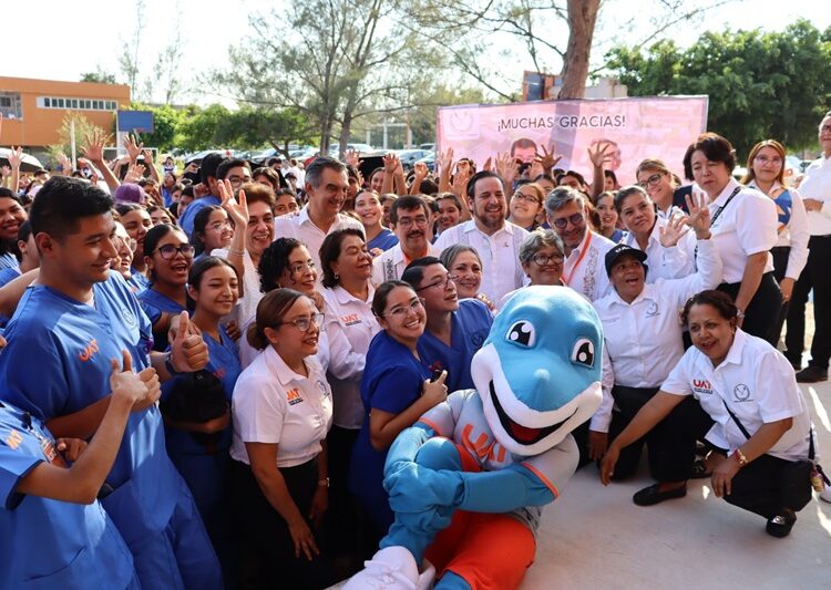 Gobernador y rector inauguran obras que fortalecen crecimiento de la UAT