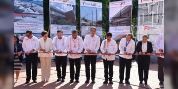 Gobernador y rector inauguran obras que fortalecen crecimiento de la UAT