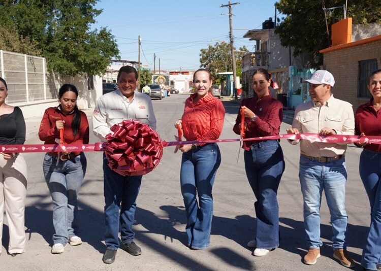 Gobierno de NLD mejora infraestructura sanitaria y vial de 3 colonias al poniente