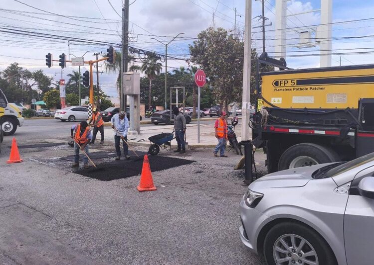 Gobierno de Victoria da a conocer rutas de bacheo para prevenir demoras