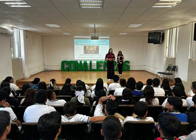 IMJUVE promueve hábitos saludables entre jóvenes del CONALEP