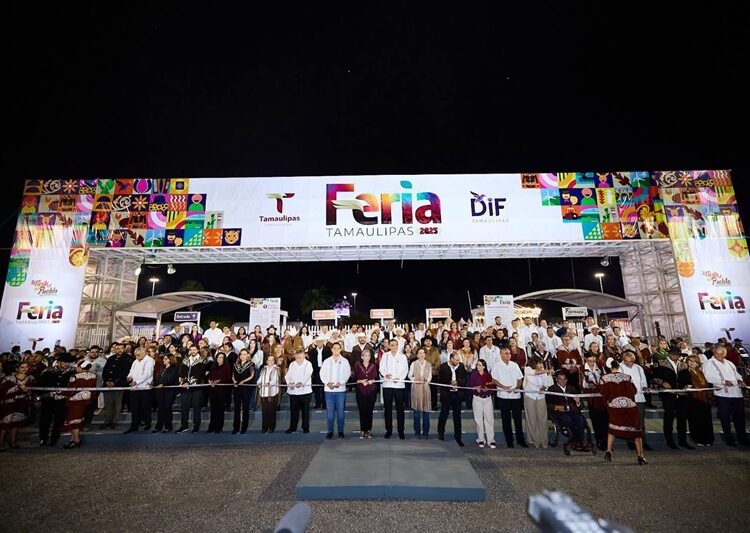 Inaugura Américo Villarreal la ‘Feria Tamaulipas 2025’, una fiesta de unidad y tradición