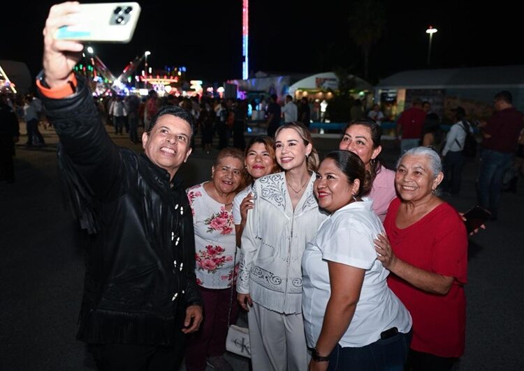 Inauguran Lalo y Lucy stand de Victoria en la ‘Feria Tamaulipas 2025’