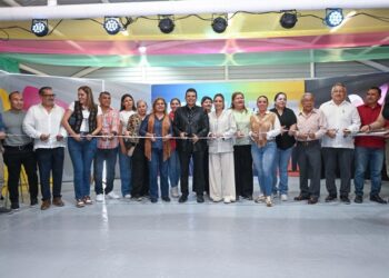Inauguran Lalo y Lucy stand de Victoria en la ‘Feria Tamaulipas 2025’