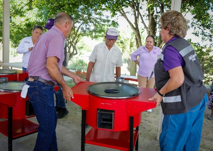 Lleva DIF Tamaulipas proyecto de estufas ecológicas a más municipios del estado
