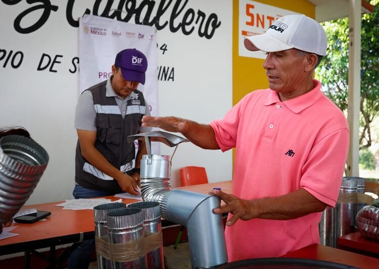 Lleva DIF Tamaulipas proyecto de estufas ecológicas a más municipios del estado