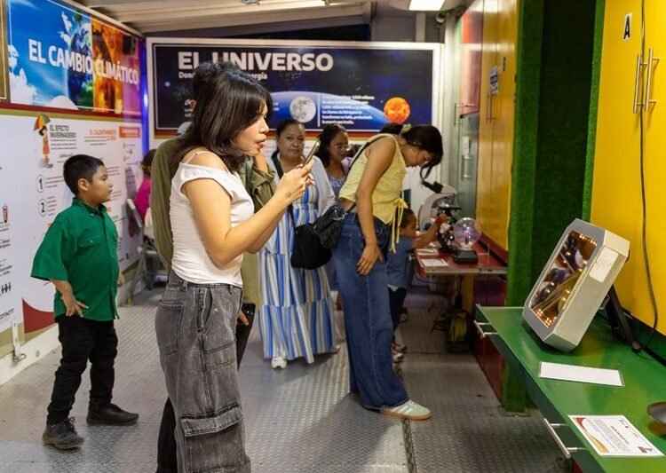 Más de 8 mil visitantes disfrutaron del Museo Móvil COTACYT en Feria Tamaulipas 2025