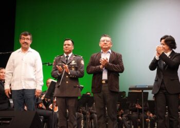 Orquestas de la UAT y Guardia Nacional celebran el folclor mexicano