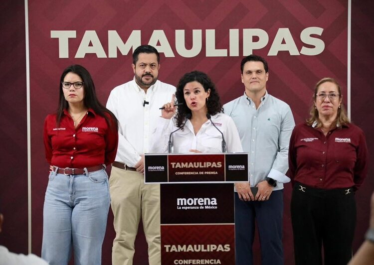 Recibe Humberto Prieto a la presidenta de MORENA, Luisa María Alcalde, en gira de trabajo