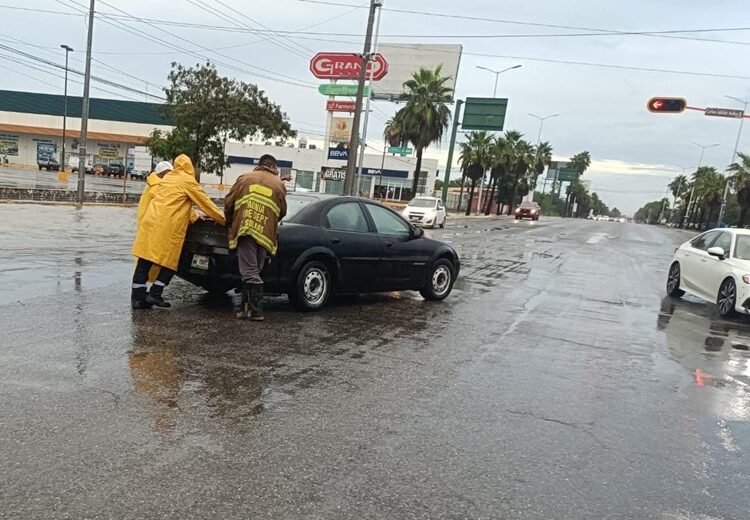Reporta PC de Victoria saldo blanco por lluvias