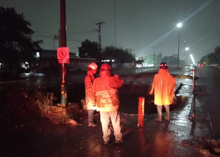 Reporta PC de Victoria saldo blanco por lluvias