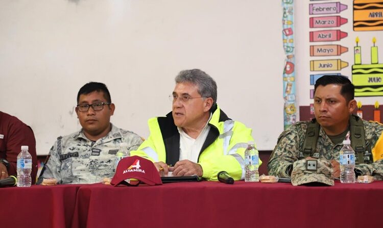 Respalda alcalde Armando Martínez a familias afectadas por lluvias