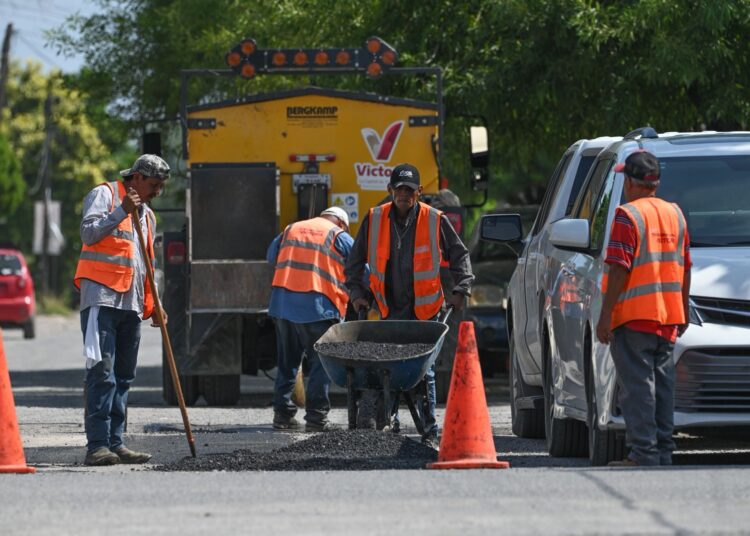 Restaura Municipio 16,522 m2 de asfalto dañado con ‘Plan Emergente de Bacheo’
