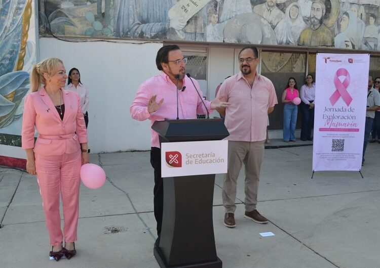 Se suma sector educativo a la lucha contra el cáncer de mama