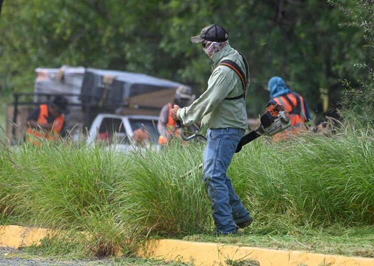 Supervisa alcalde trabajos de limpieza en vialidades