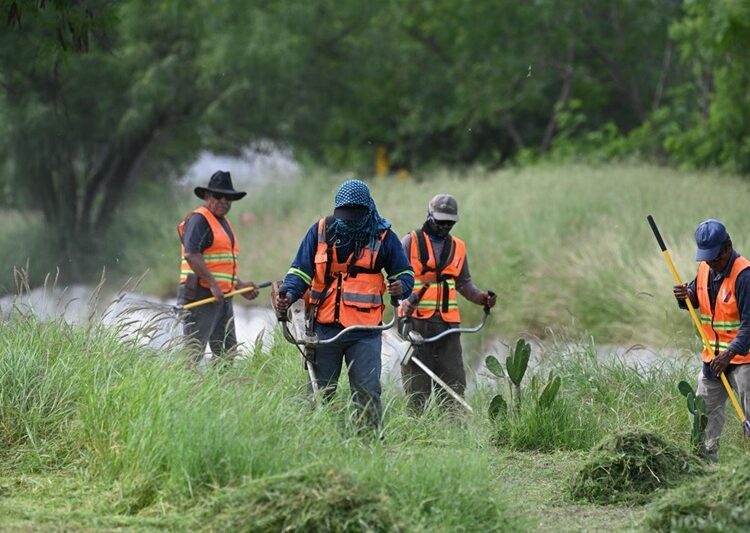 Supervisa alcalde trabajos de limpieza en vialidades