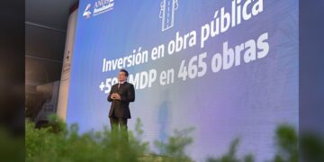 Victoria marca ruta en obra pública