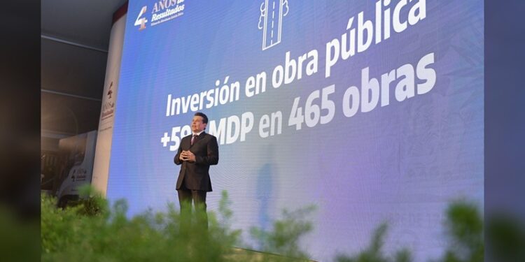 Victoria marca ruta en obra pública