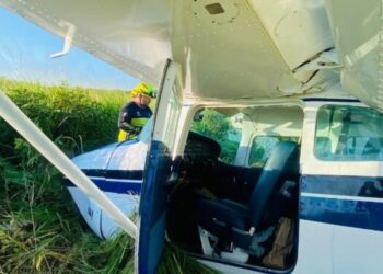 Se desploma avioneta en Aldama