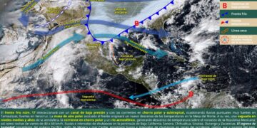 ¡Llega frente frío 17 a Tamaulipas!