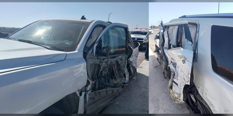¡Alcaldesa de Soto La Marina sufrió accidente carretero!