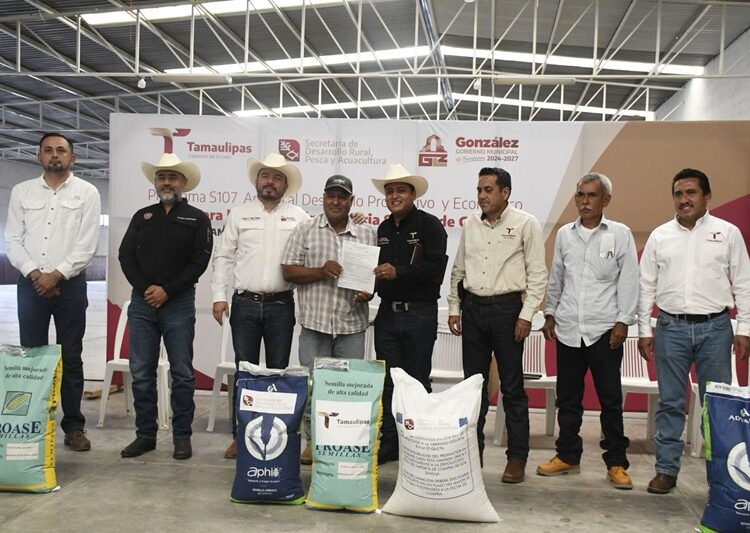 Alcanza Tamaulipas cifras históricas de apoyo al campo con inversión federal y estatal
