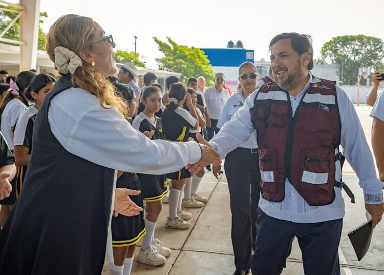 Anuncia SET modernización eléctrica de la Secundaria “Isaac Newton” en Madero