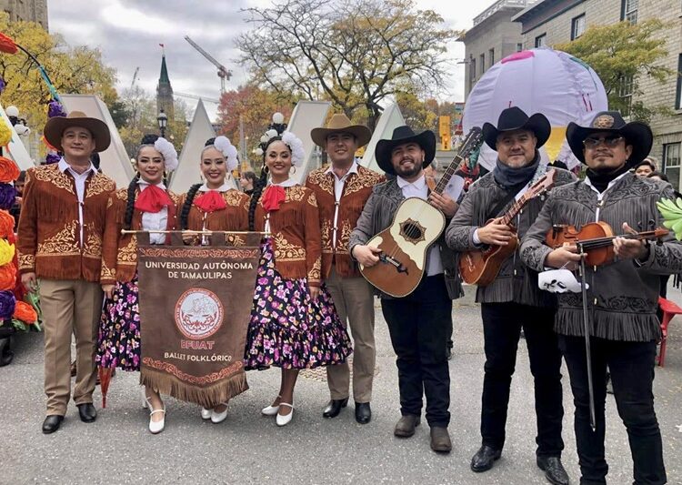 Artistas de la UAT participan en ‘Festival de Día de Muertos’ en Canadá