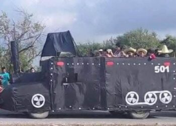 Así desfilaron en Cruillas