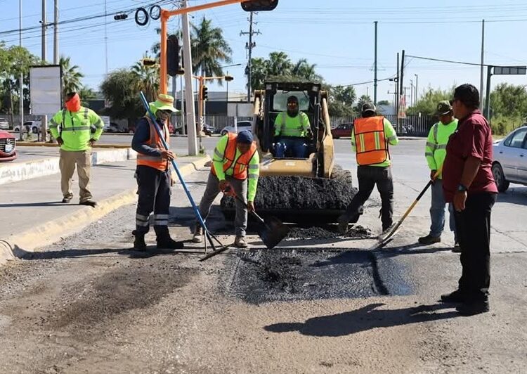 Atenderá Municipio puntos críticos en rutas de transporte público con plan de bacheo