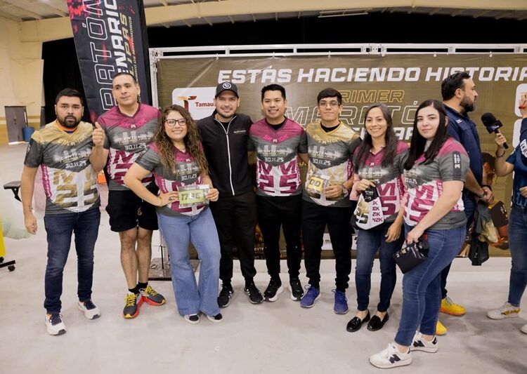 Beto Granados presente en la entrega oficial de folios del Maratón de Matamoros