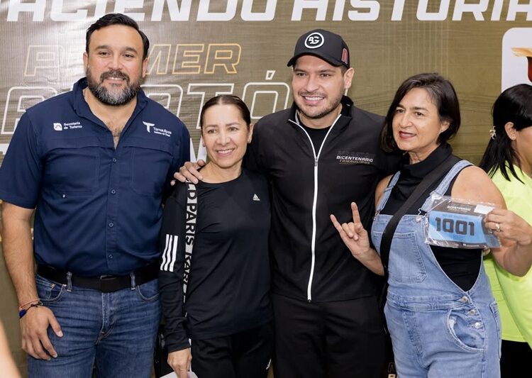 Beto Granados presente en la entrega oficial de folios del Maratón de Matamoros