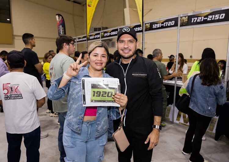 Beto Granados presente en la entrega oficial de folios del Maratón de Matamoros