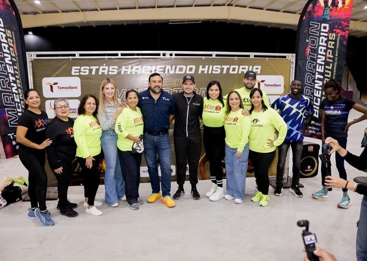 Beto Granados presente en la entrega oficial de folios del Maratón de Matamoros