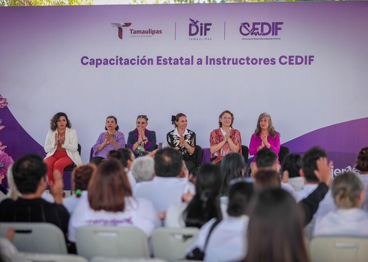 Capacita DIF Tamaulipas a personal de los CEDIF