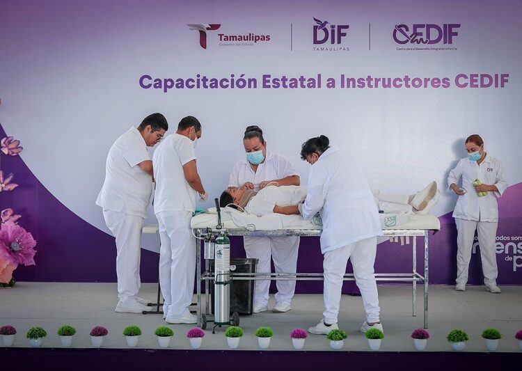 Capacita DIF Tamaulipas a personal de los CEDIF