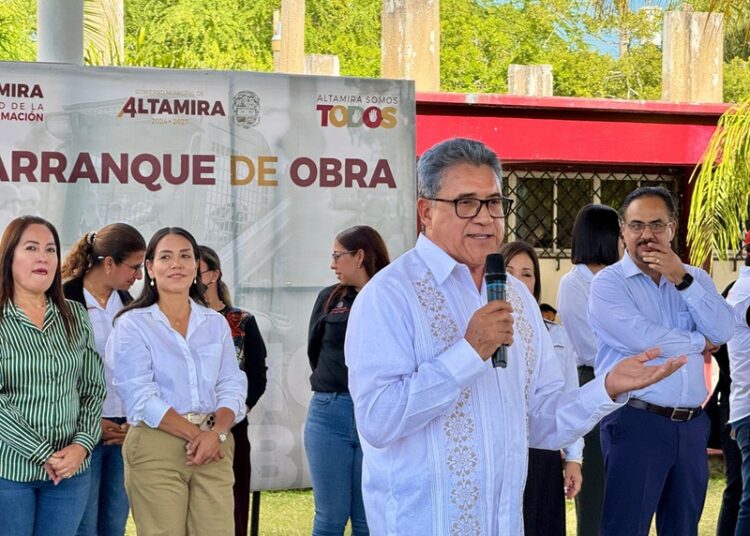 Continúa Armando Martínez transformación de la infraestructura educativa