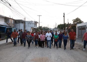 Continúa Gobierno de Altamira intenso programa de pavimentación