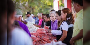 DIF Tamaulipas lleva el Mercado de Alimentos “Come Bien, Vive Bien” a Jiménez.