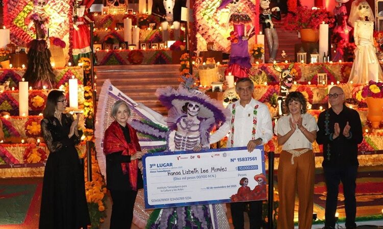 Destaca Altamira en concurso de Catrinas “Almas Tamaulipecas”