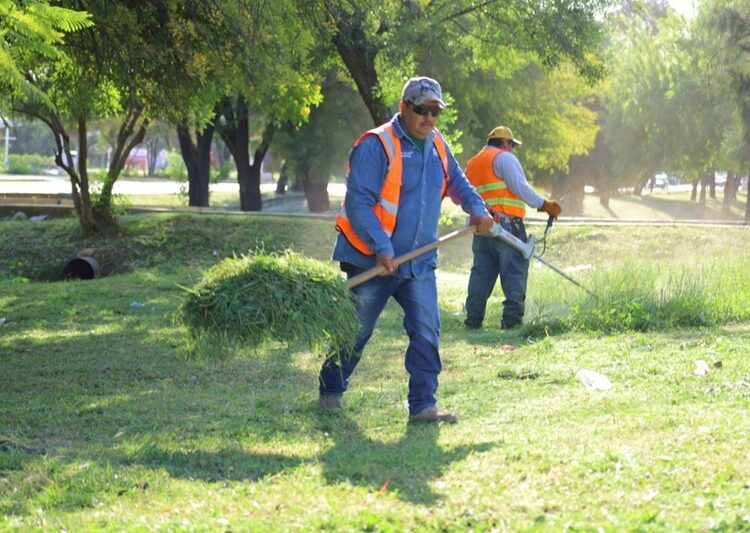 Embellece Municipio la Capital para temporada navideña