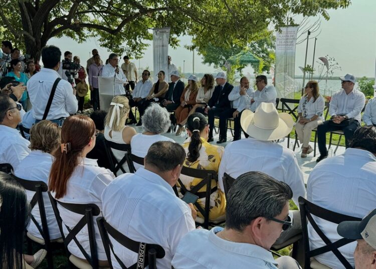 Encabeza Armando Martínez acuerdo para construir la PTAR en Altamira