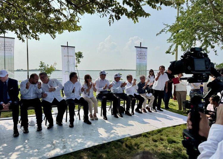 Encabeza Armando Martínez acuerdo para construir la PTAR en Altamira