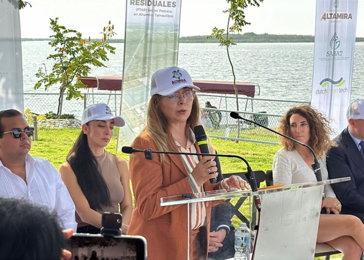 Encabeza Armando Martínez acuerdo para construir la PTAR en Altamira